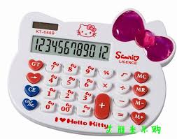 Calcul hello kitty